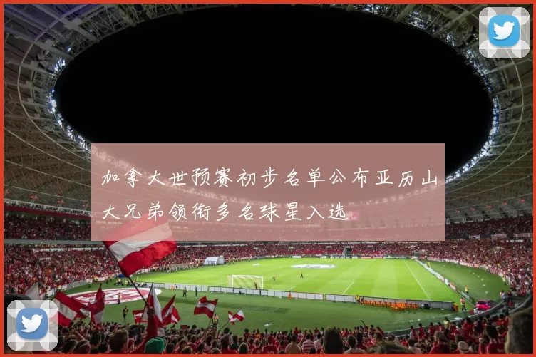 加拿大世预赛初步名单公布亚历山大兄弟领衔多名球星入选